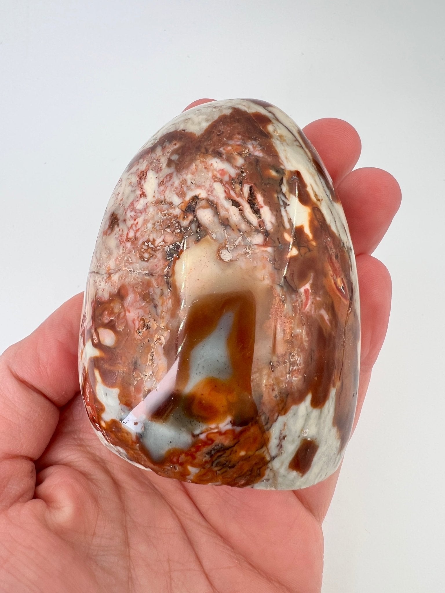 Polychroom jaspis freeform 0.274 kg by KEY LIME STORE