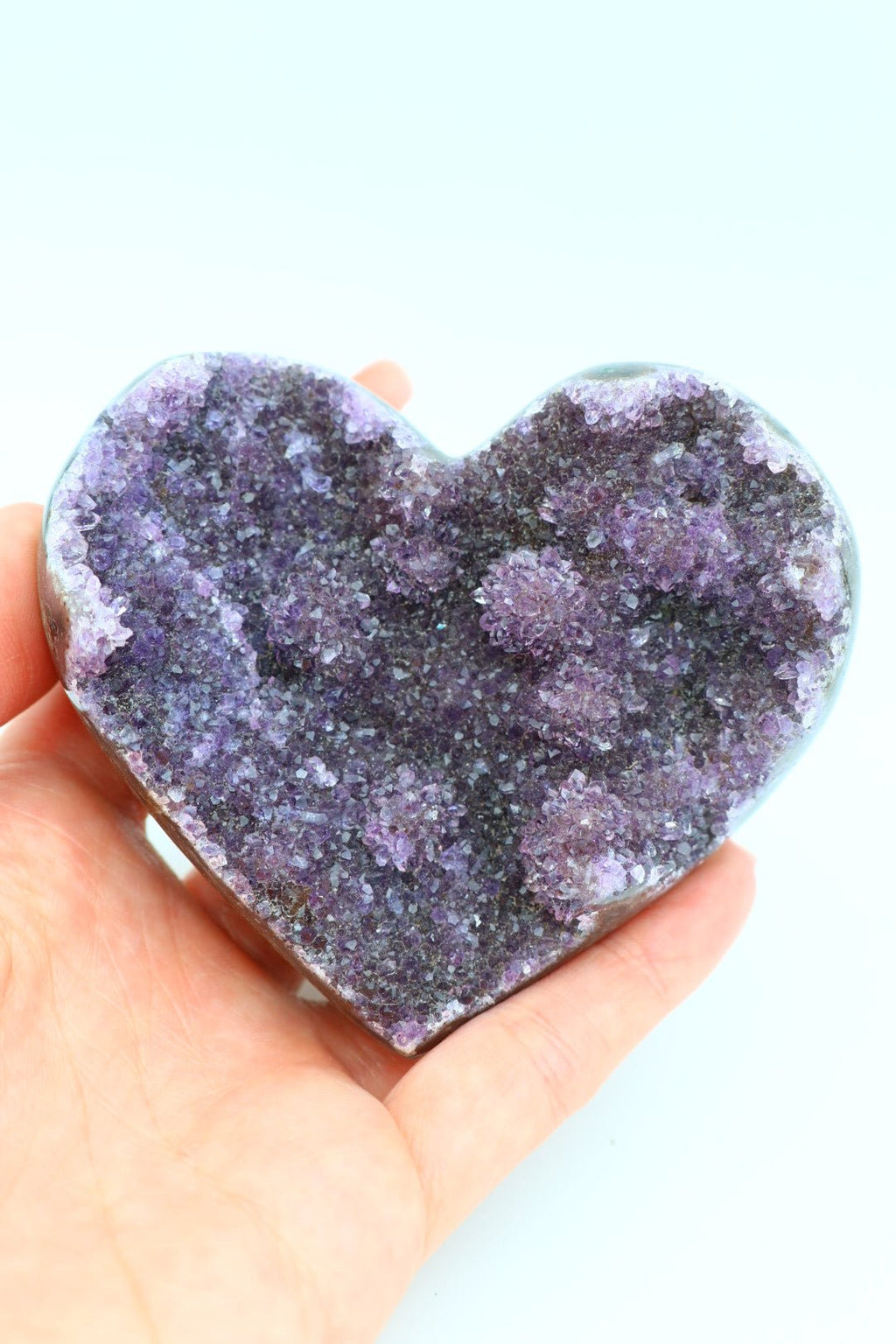 Amethyst-Herz 0,322 kg von KEY LIME STORE