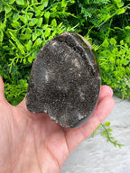 Druzy Septarie ei-vorm cut base (532 gram) by KEY LIME STORE