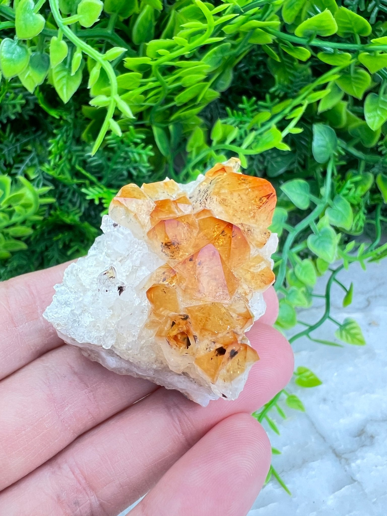 Grossois de citrine (améthyste brûlée) (4 cm) par KEY LIME STORE