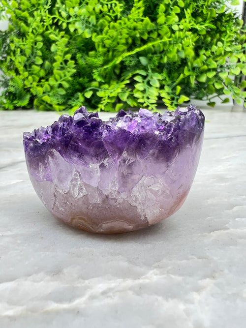 Amethyst-Cluster, rundum poliert (6 cm) von KEY LIME STORE