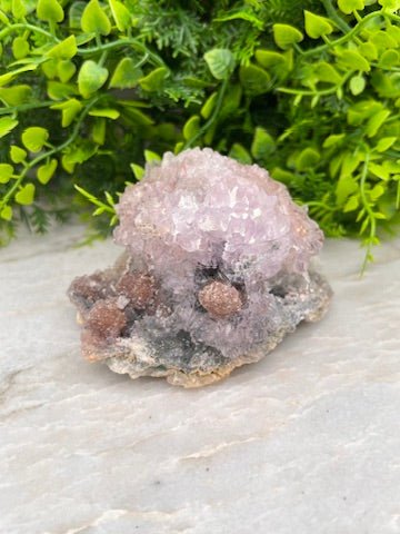 Flower Amethist cluster by KEY LIME STORE