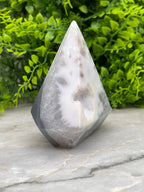 Agaat druzy diamantvorm by KEY LIME STORE