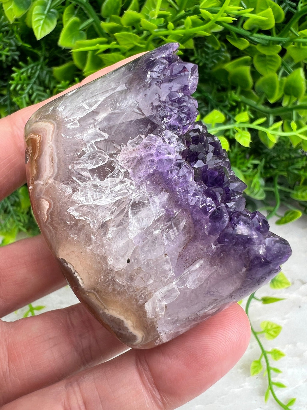 Polierter Amethyst-Cluster (5 cm) von KEY LIME STORE