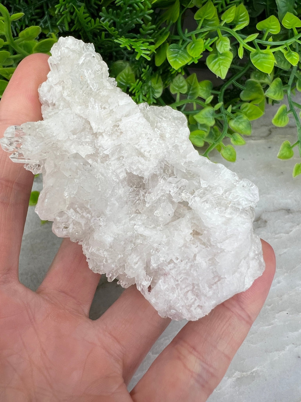 Bergkristall-Cluster (8 cm) von KEY LIME STORE