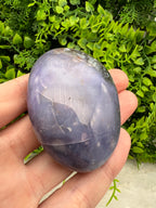 Chalcedoon / Paarse Agaat palmsteen