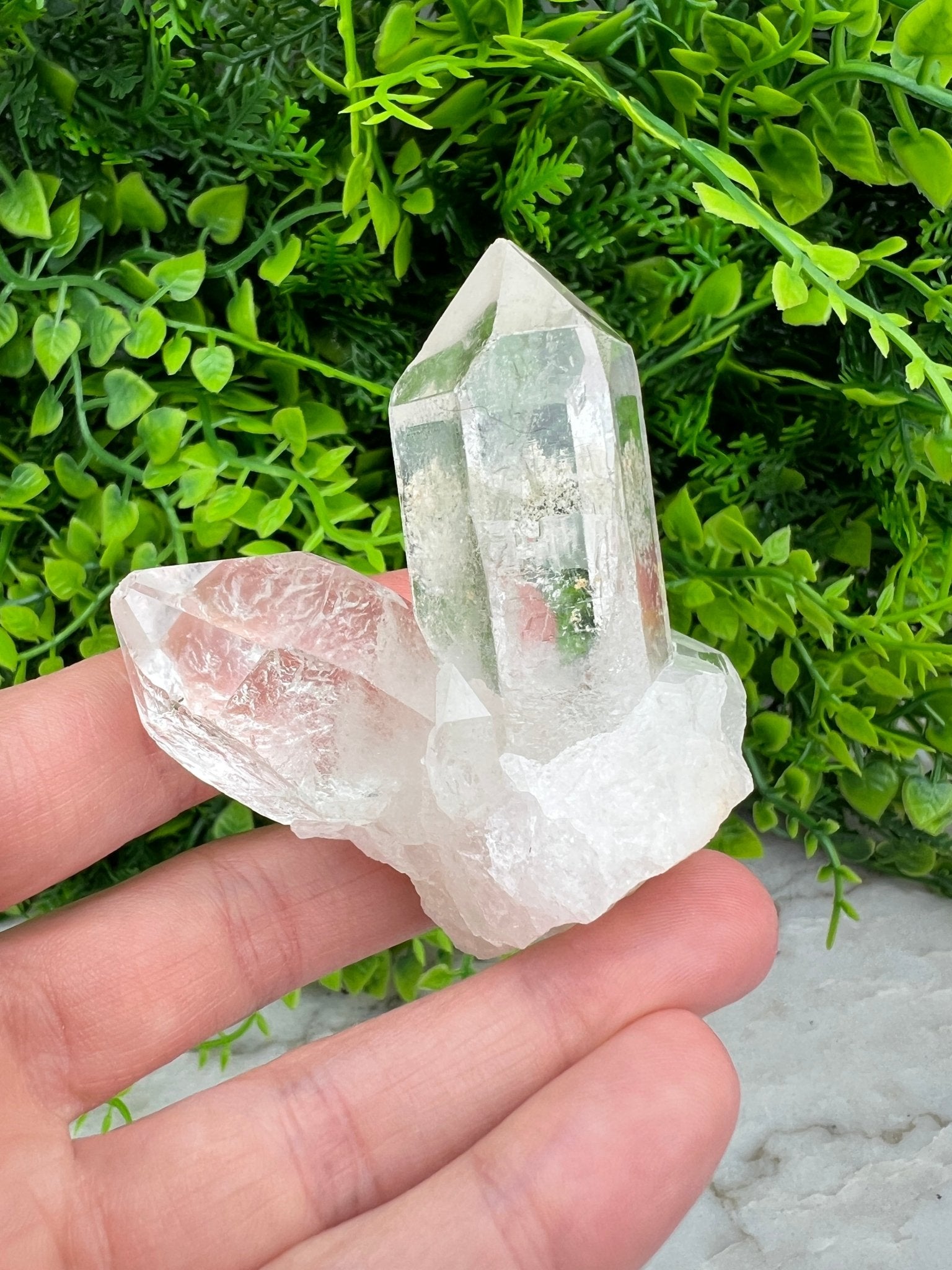 Bergkristal cluster (7 cm) by KEY LIME STORE