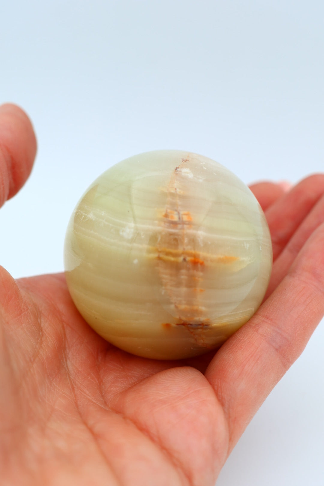 Groene Onyx bol 0.173 kg