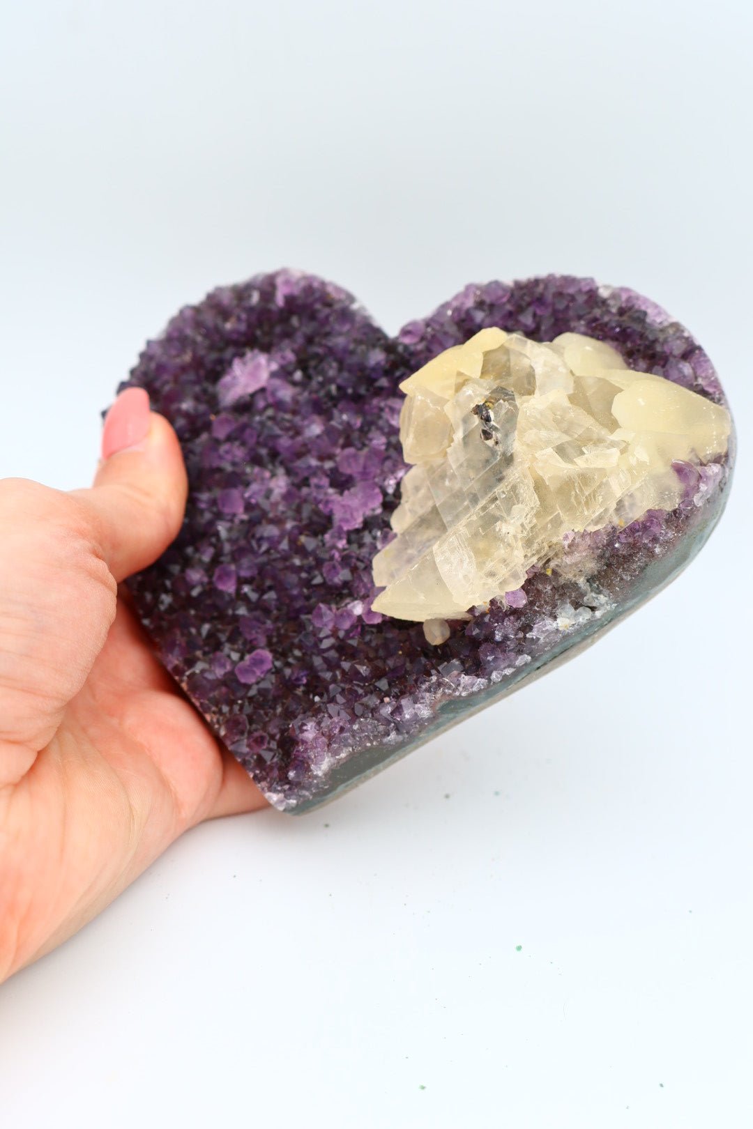 Amethyst-Herz 0,658 kg von KEY LIME STORE