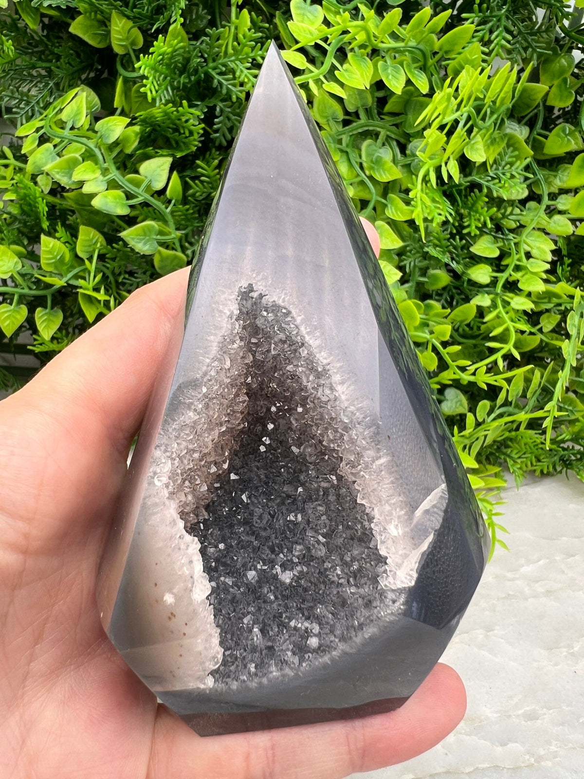 Agaat diamantvorm by KEY LIME STORE