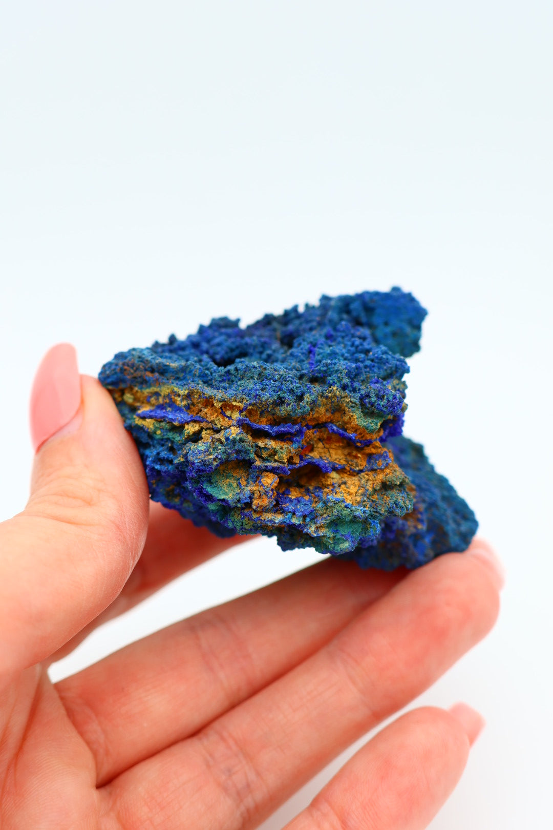 Azuriet met Malachiet ruw 0.074 gram