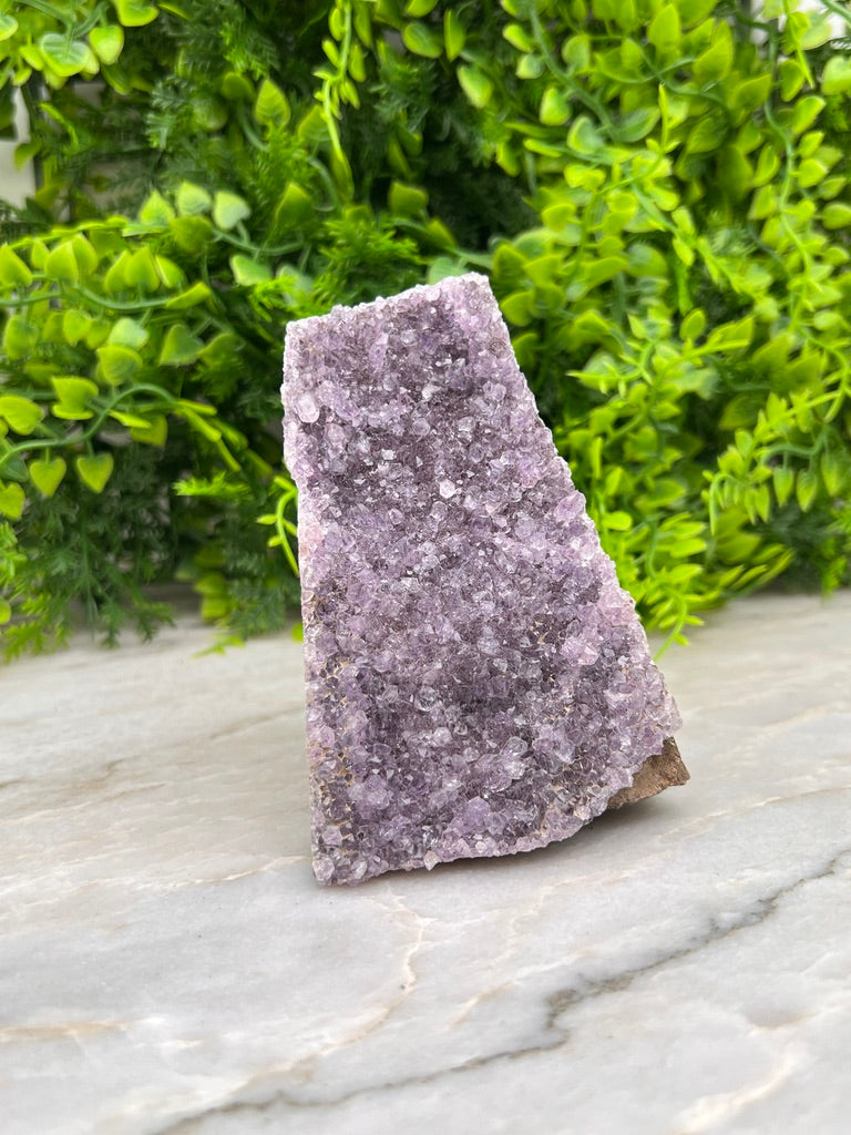 Amethist cluster cut base
