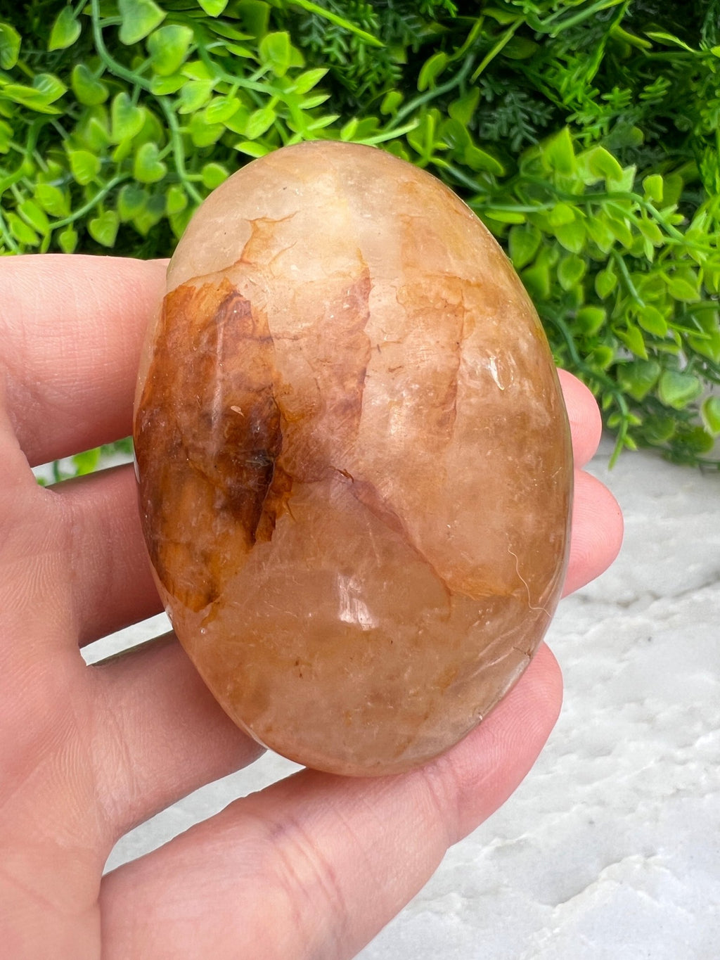 Golden Healer (Limonitquarz) Handstein (6 cm) von KEY LIME STORE