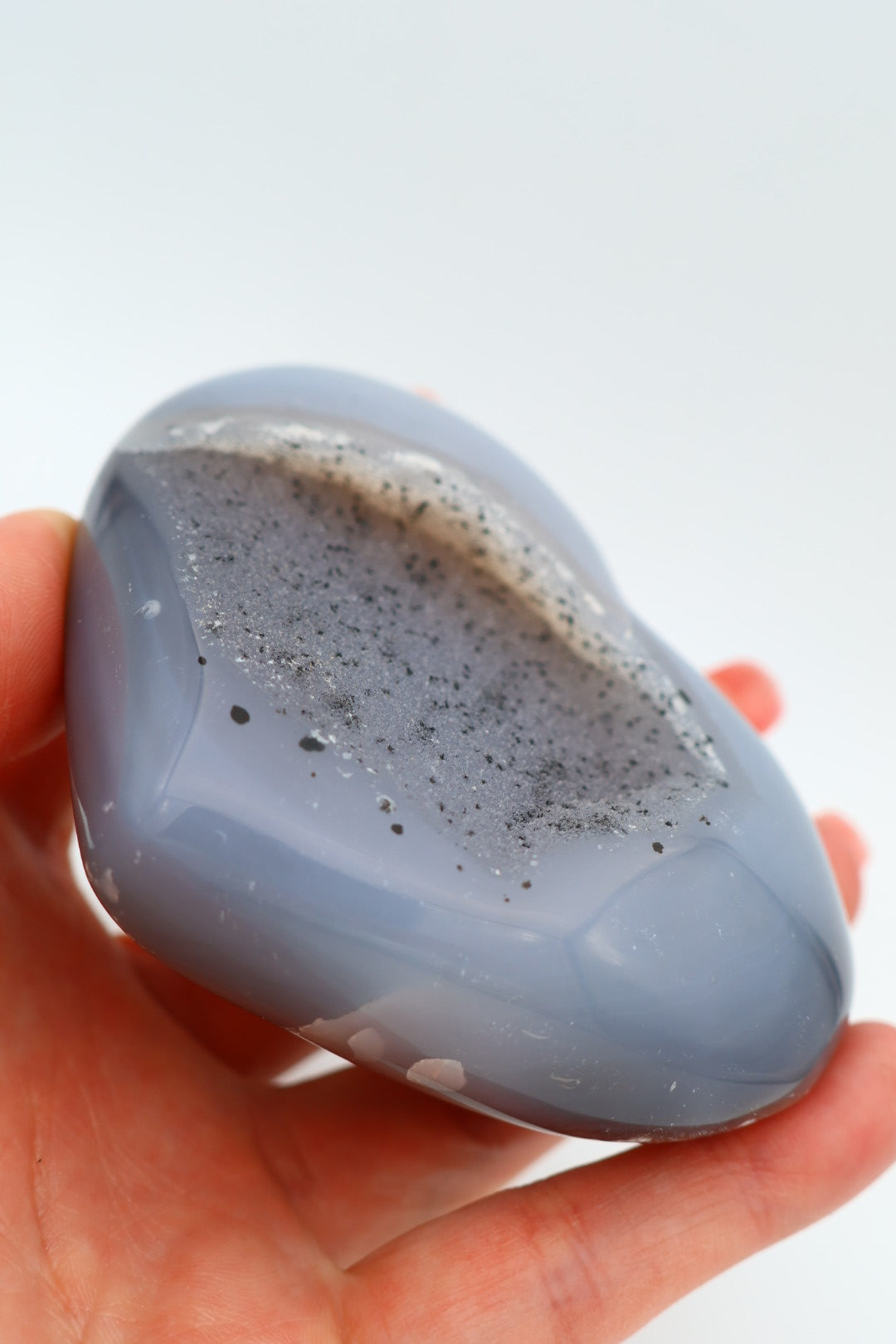 Agaat Druze hart 0.183 kg