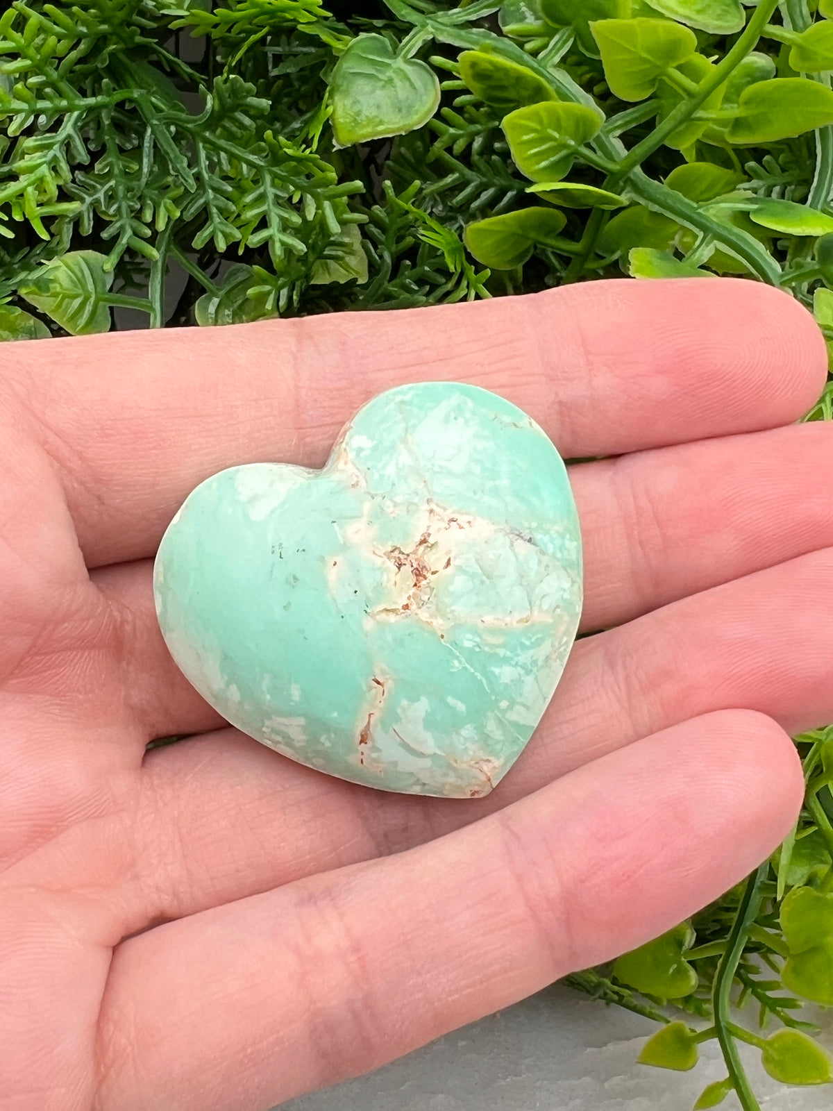 Chrysopraas hartje