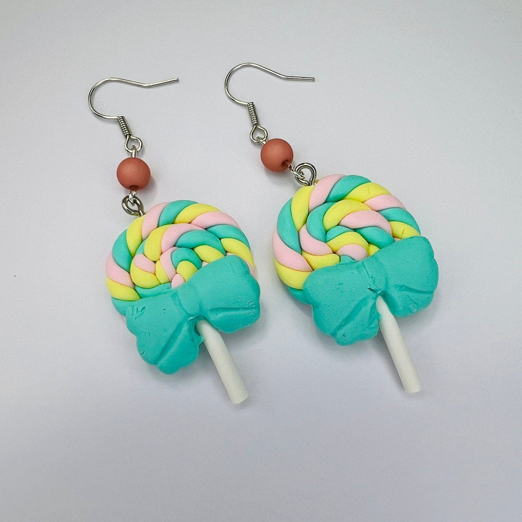 Lolly-Ohrringe aus Silber von KEY LIME STORE