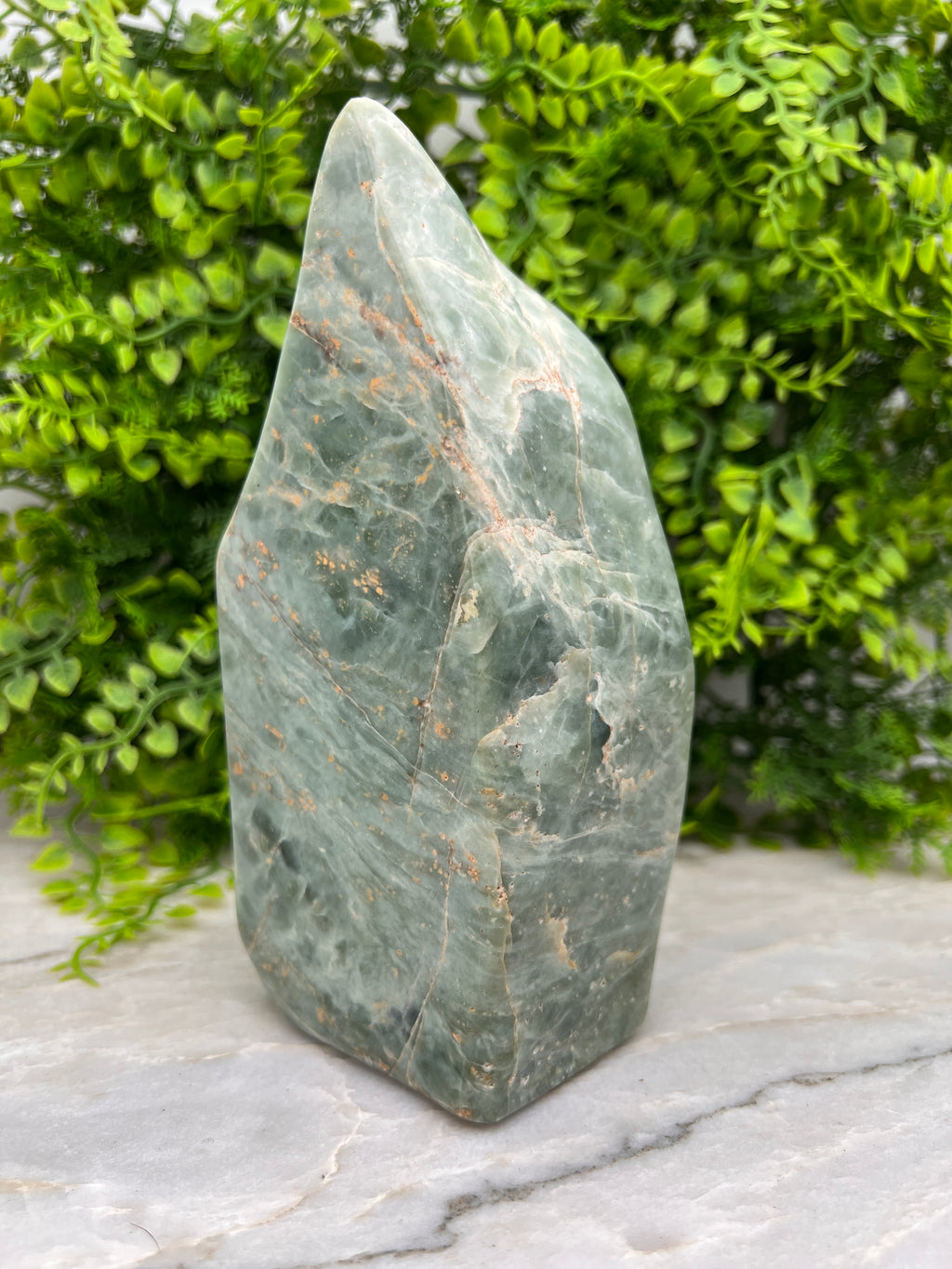 Amazonit (Südafrika) – Skulptur (17 cm x 1,25 kg)