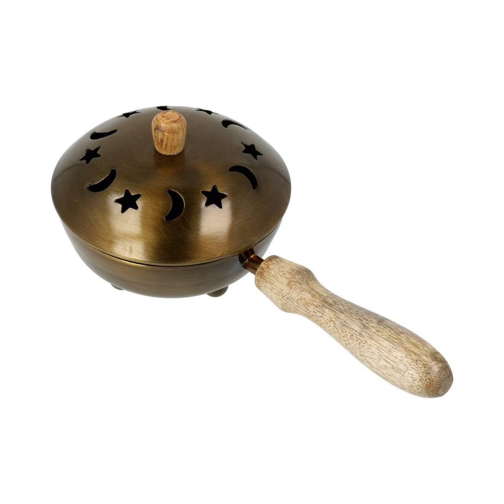 Ijzeren wierookbrander panmodel (21x10cm)