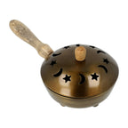Ijzeren wierookbrander panmodel (21x10cm)