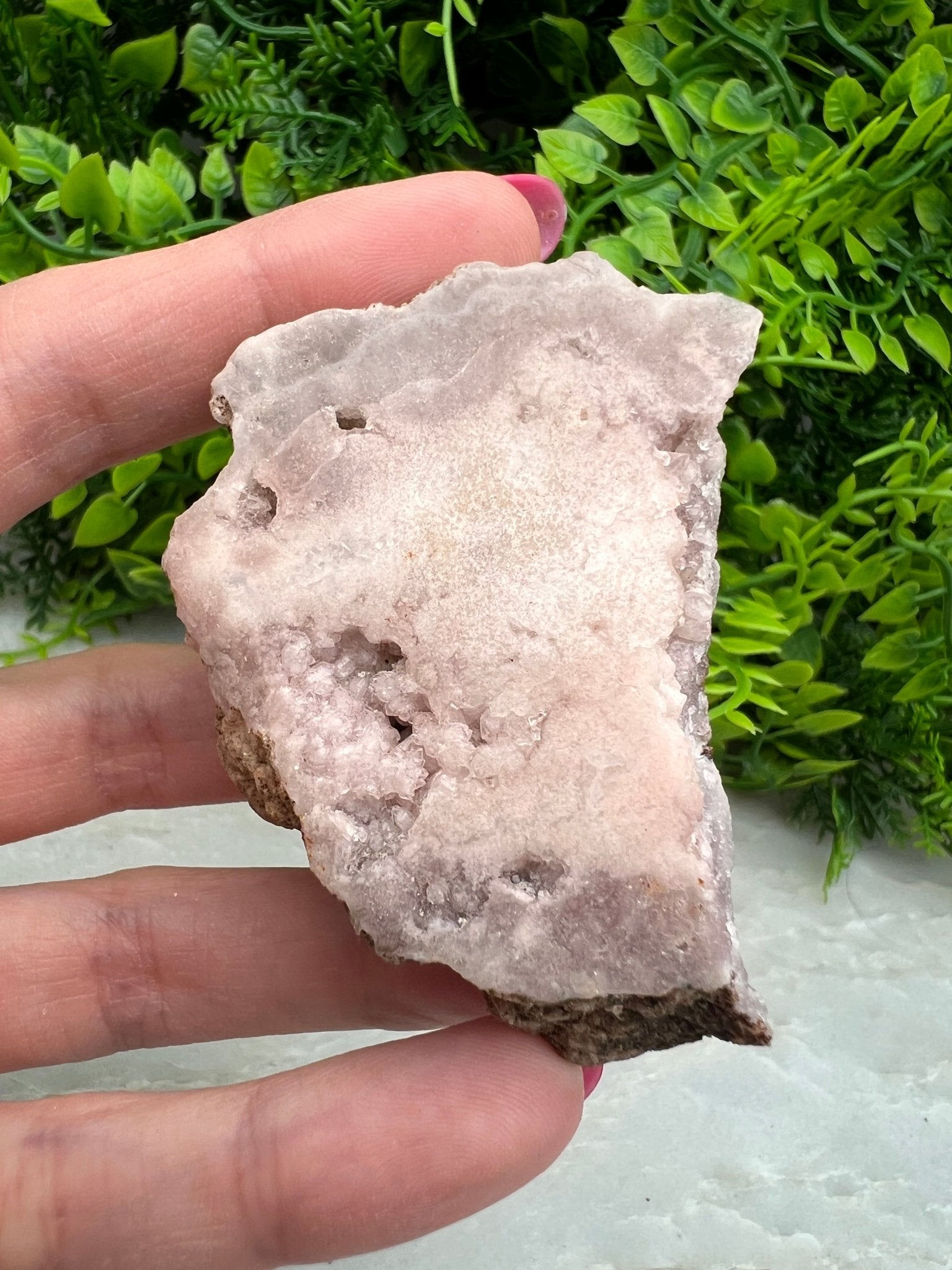Rosa Amethyst-Cluster (6 cm) von KEY LIME STORE