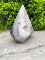 Agaat druzy diamantvorm by KEY LIME STORE
