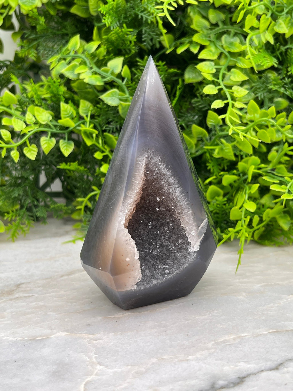 Agaat diamantvorm by KEY LIME STORE