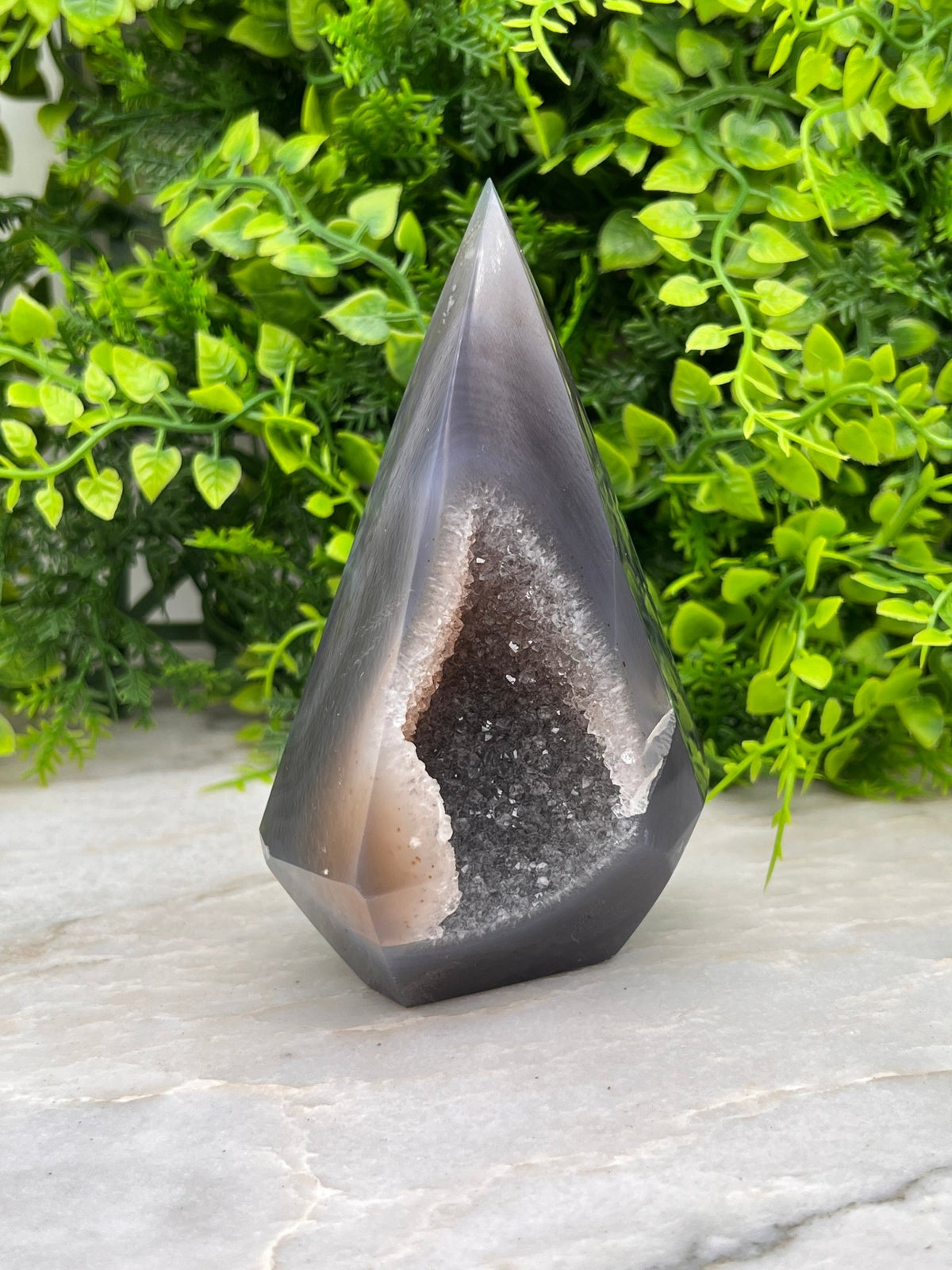 Agaat diamantvorm by KEY LIME STORE