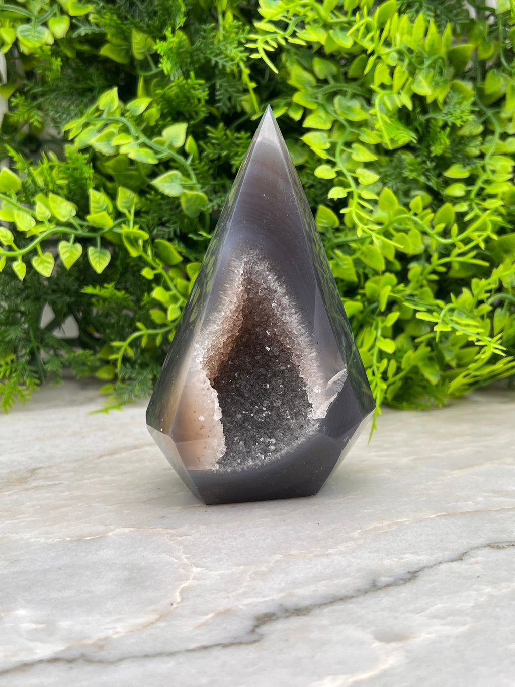Agaat diamantvorm by KEY LIME STORE