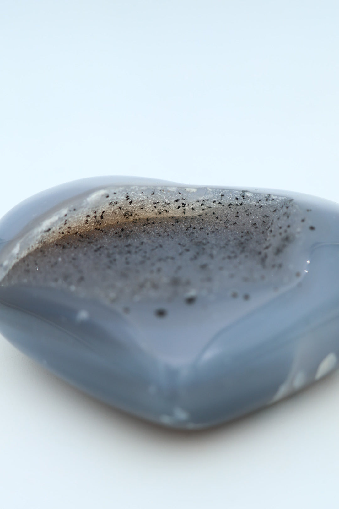 Agaat Druze hart 0.183 kg