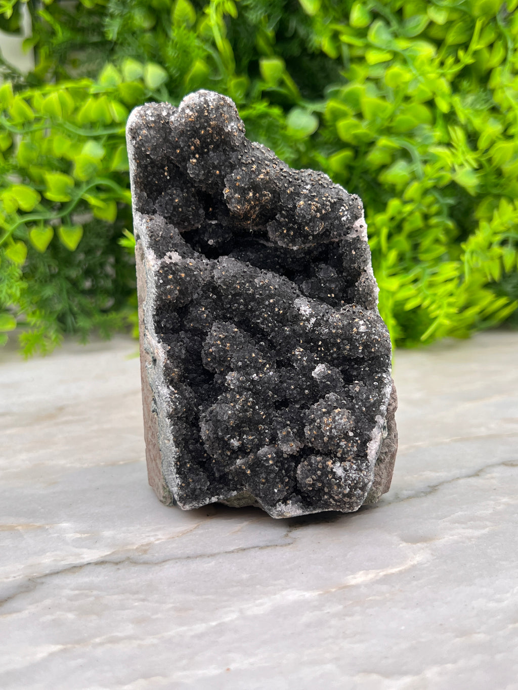Amethist cluster cut base