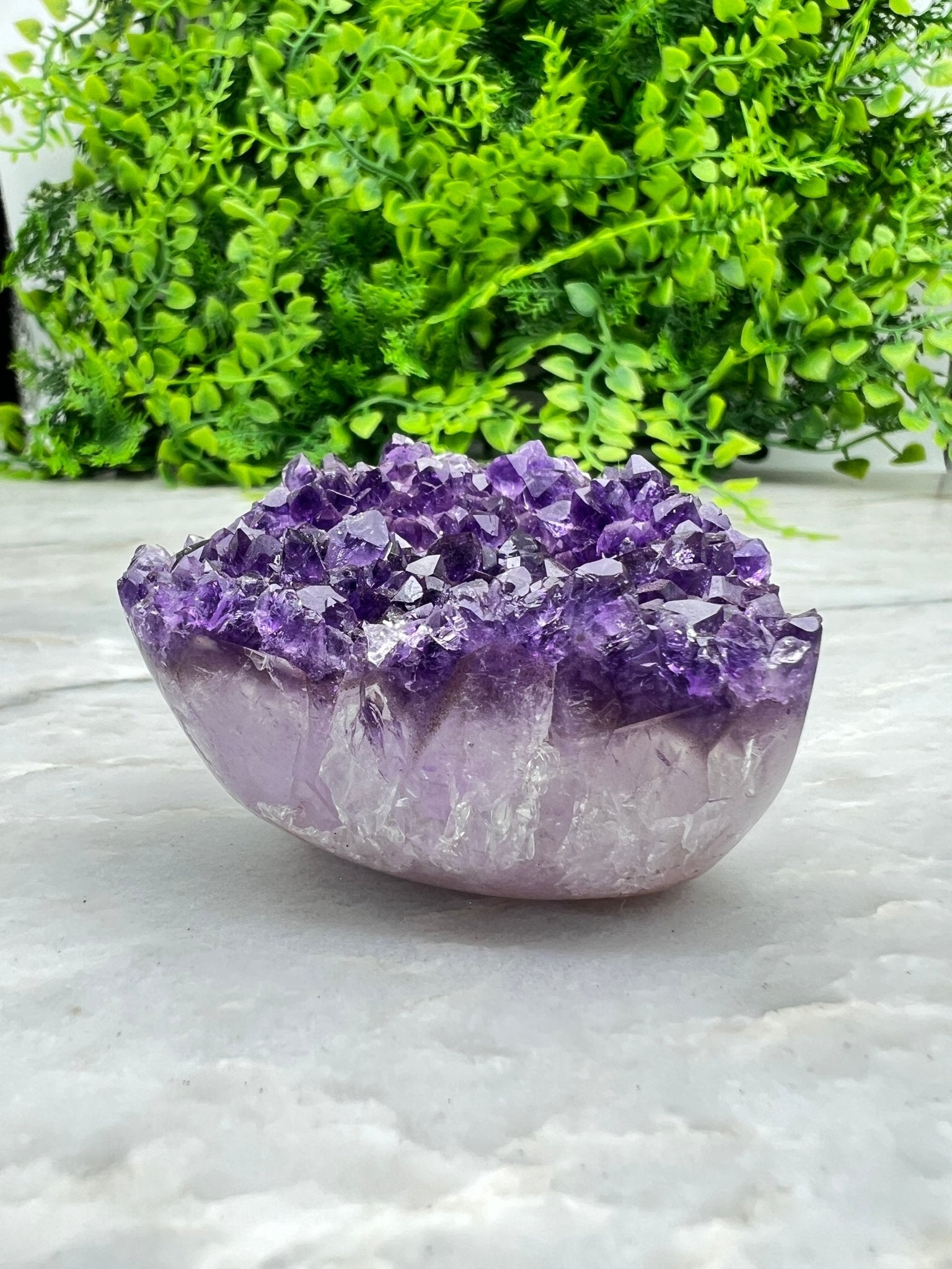 Amethyst-Cluster, rundum poliert (6 cm) von KEY LIME STORE