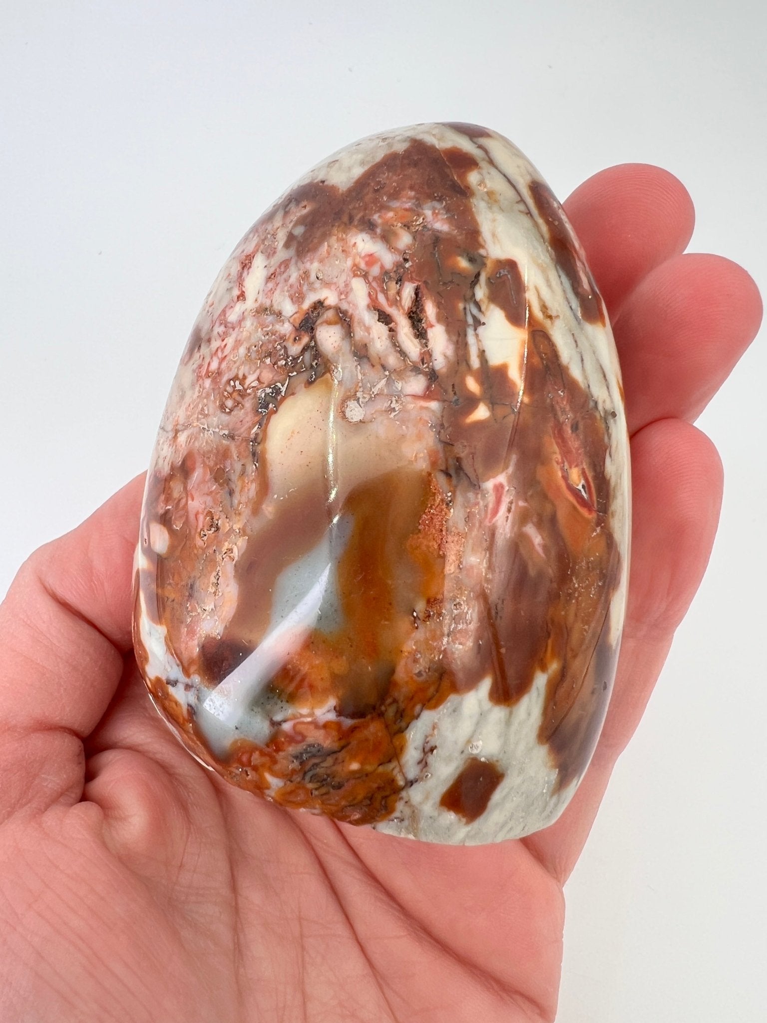 Polychroom jaspis freeform 0.274 kg by KEY LIME STORE