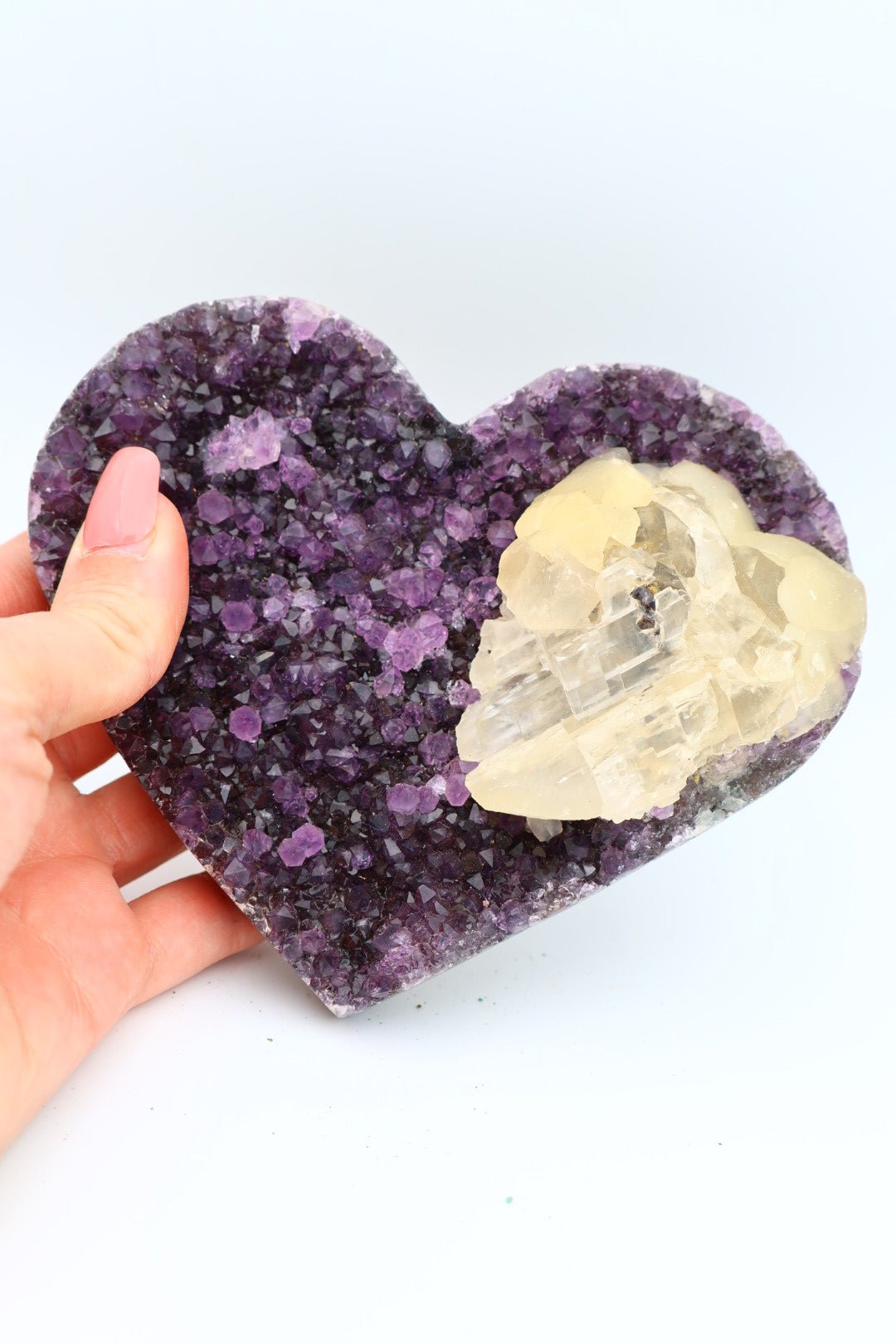 Amethyst-Herz 0,658 kg von KEY LIME STORE