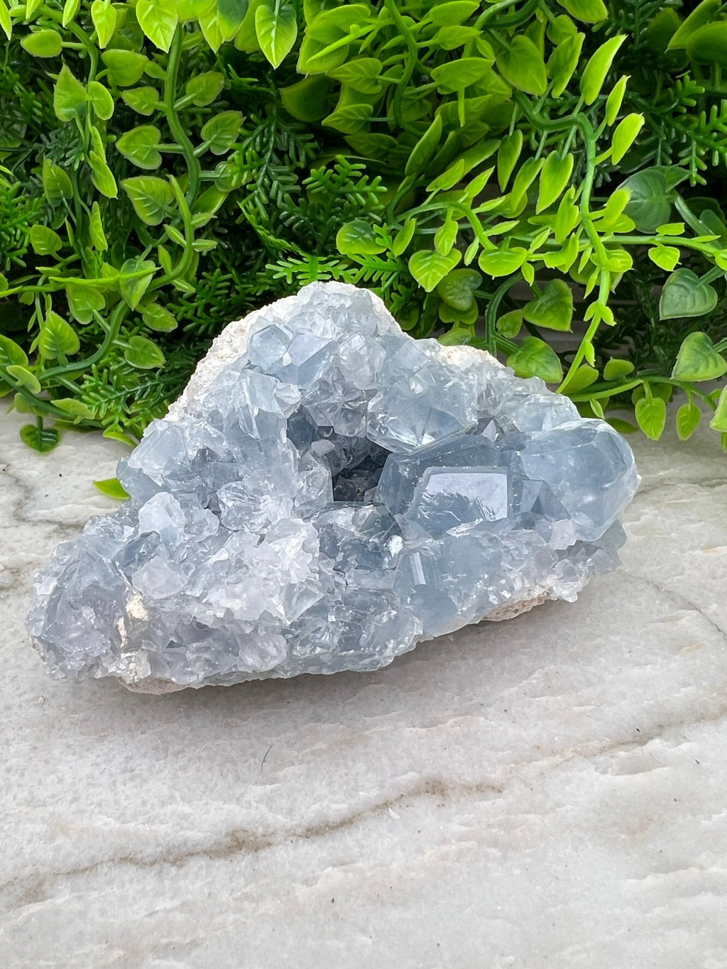 Celestien-Cluster (454 Gramm) von KEY LIME STORE