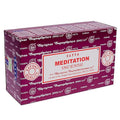 Räucherstäbchen „Satya Meditation Incense“ – Schachtel mit 12 Päckchen von KEY LIME STORE