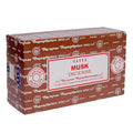 Räucherstäbchen „Satya Musk Incense“ – Schachtel mit 12 Päckchen von KEY LIME STORE
