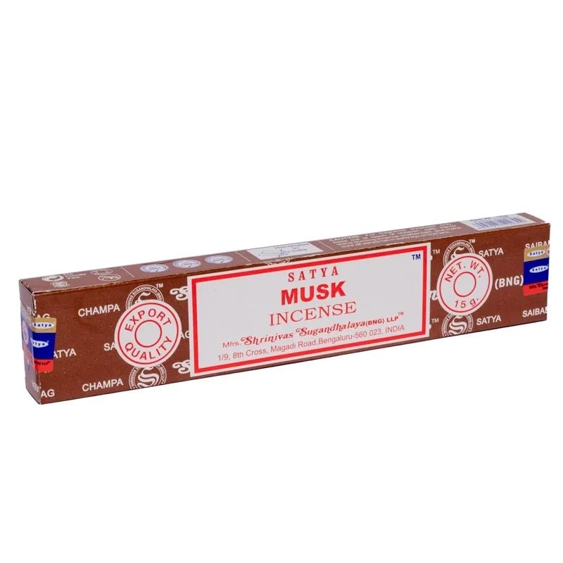 Wierook Satya Musk Incense - 1 pakje