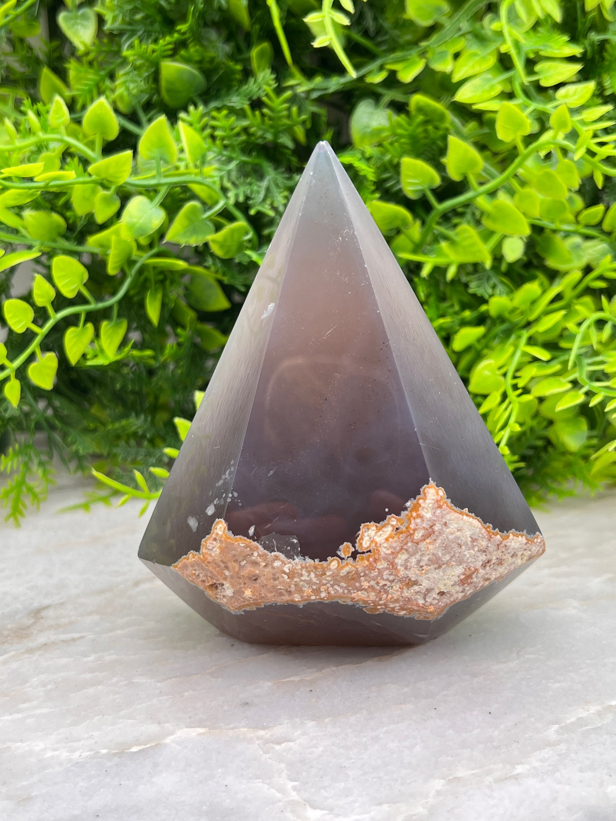 Agaat diamantvorm by KEY LIME STORE