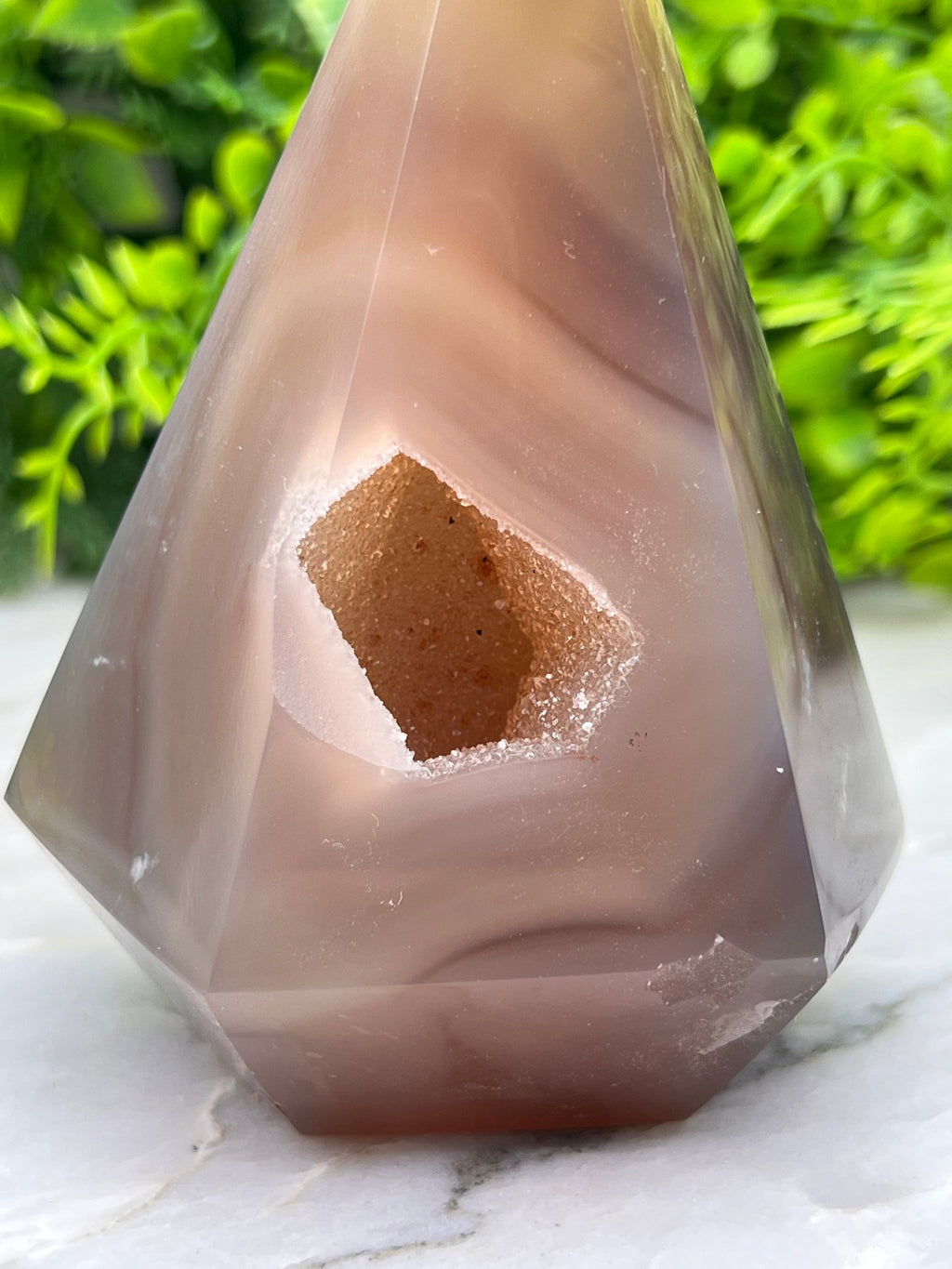 Agaat diamantvorm by KEY LIME STORE