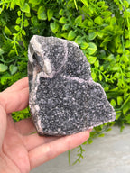 Amethist cluster cut base