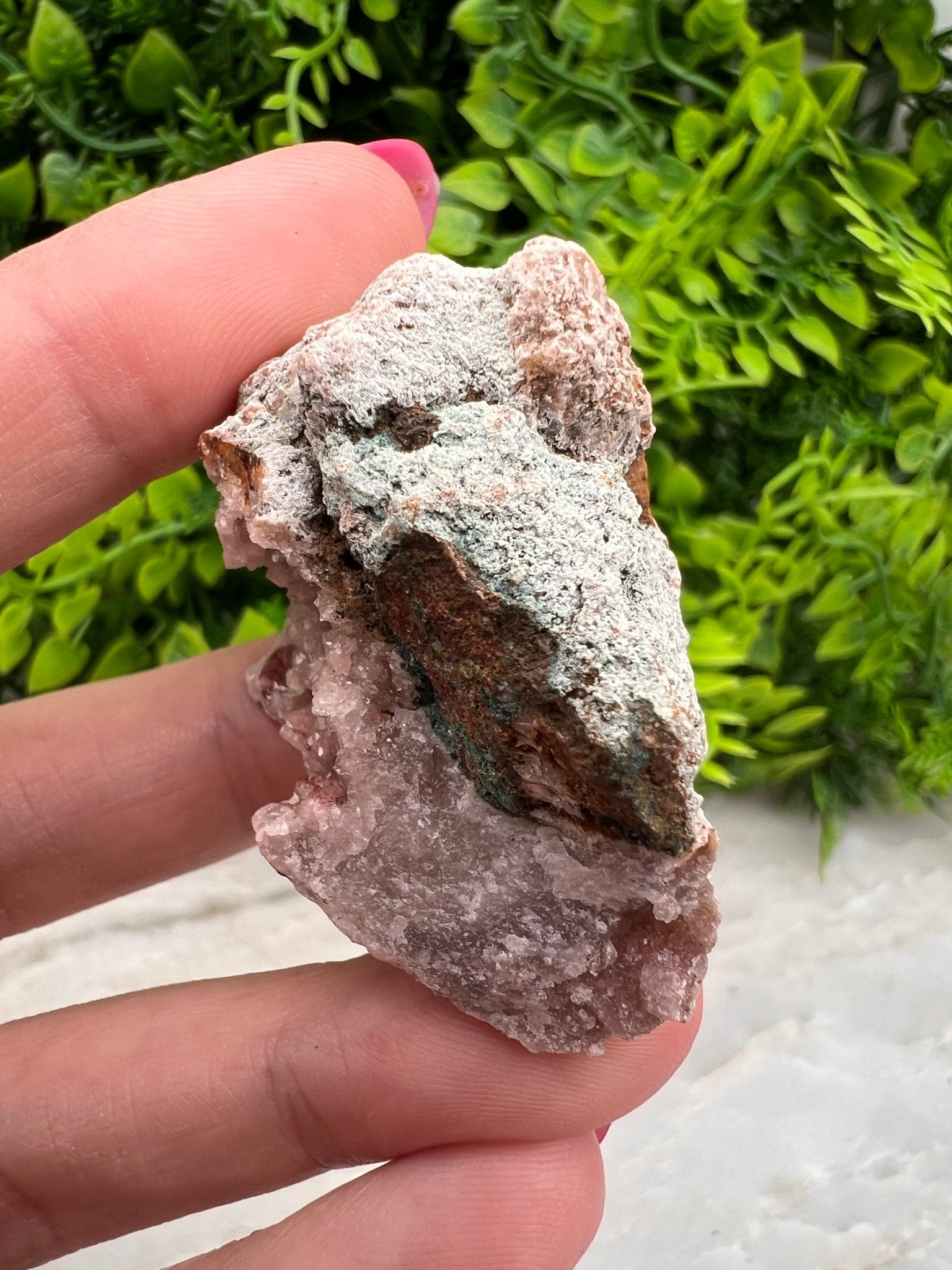 Rosa Amethyst-Cluster (5 cm) von KEY LIME STORE