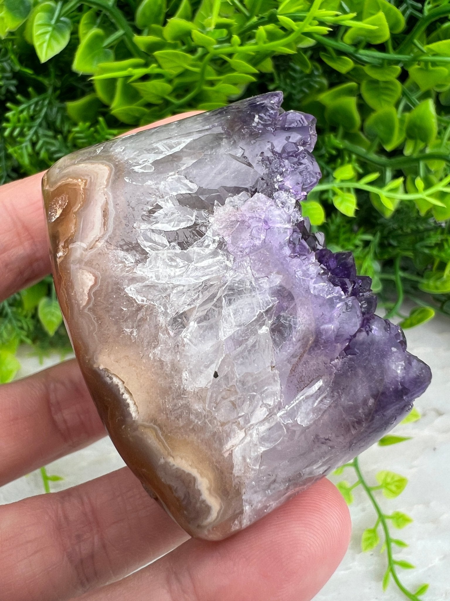 Polierter Amethyst-Cluster (5 cm) von KEY LIME STORE