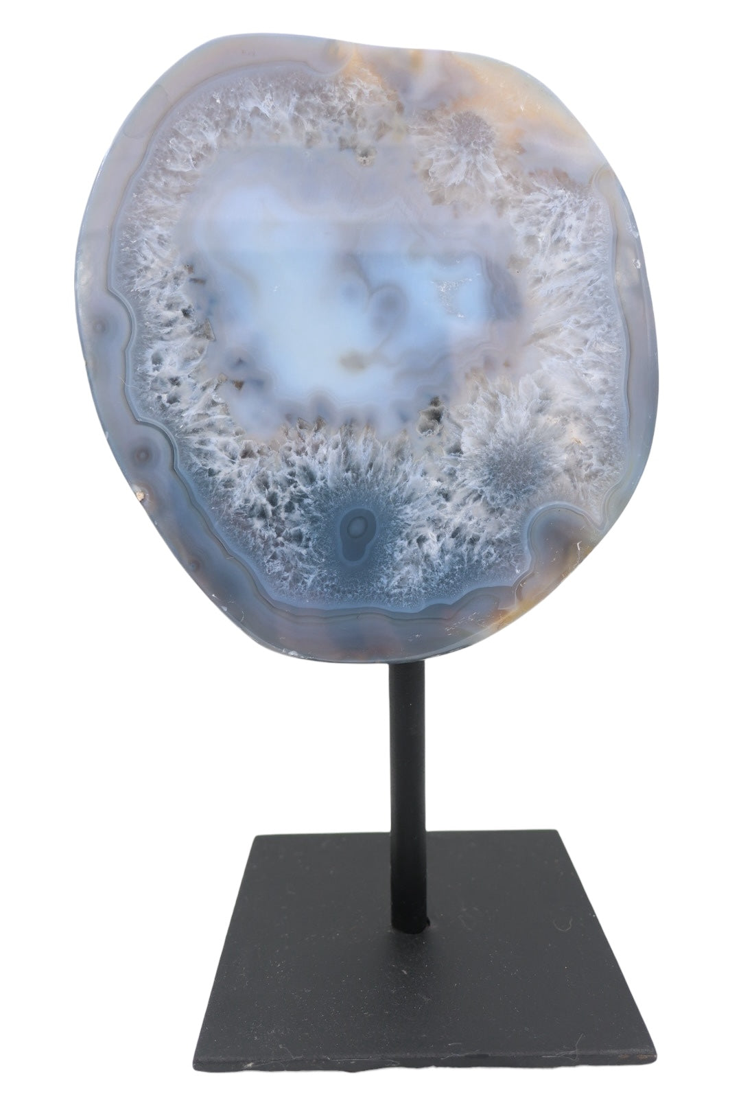 Halve agaat op standaard 1.450 kg