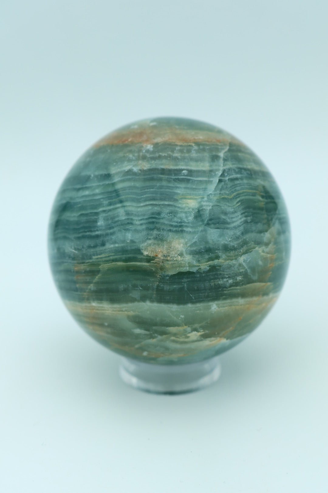 Blaue Onyx-Kugel 0,555 kg von KEY LIME STORE