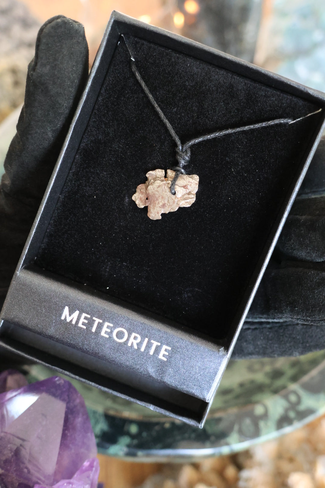 Meteoriet aan ketting