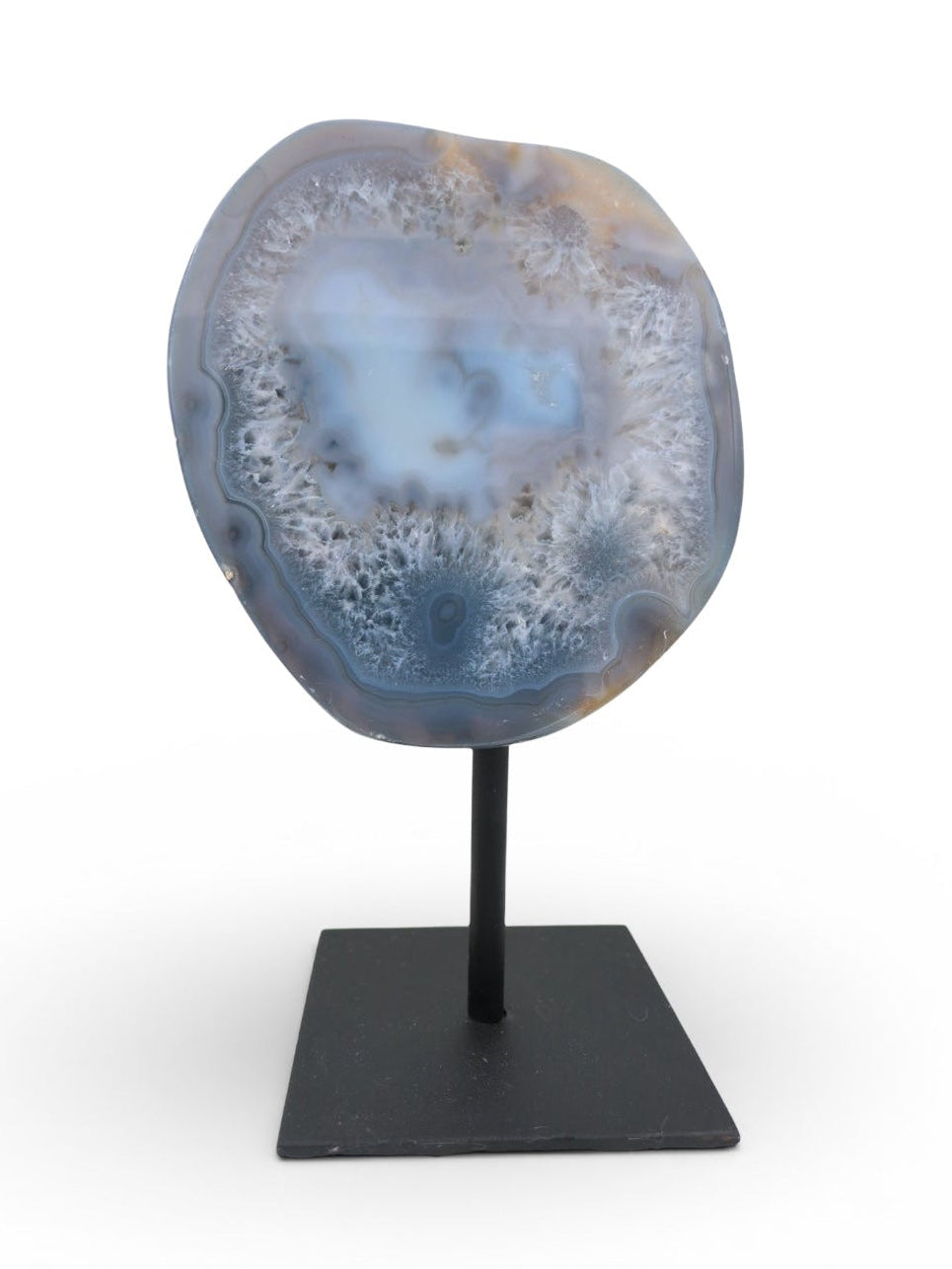 Halve agaat op standaard 1.450 kg