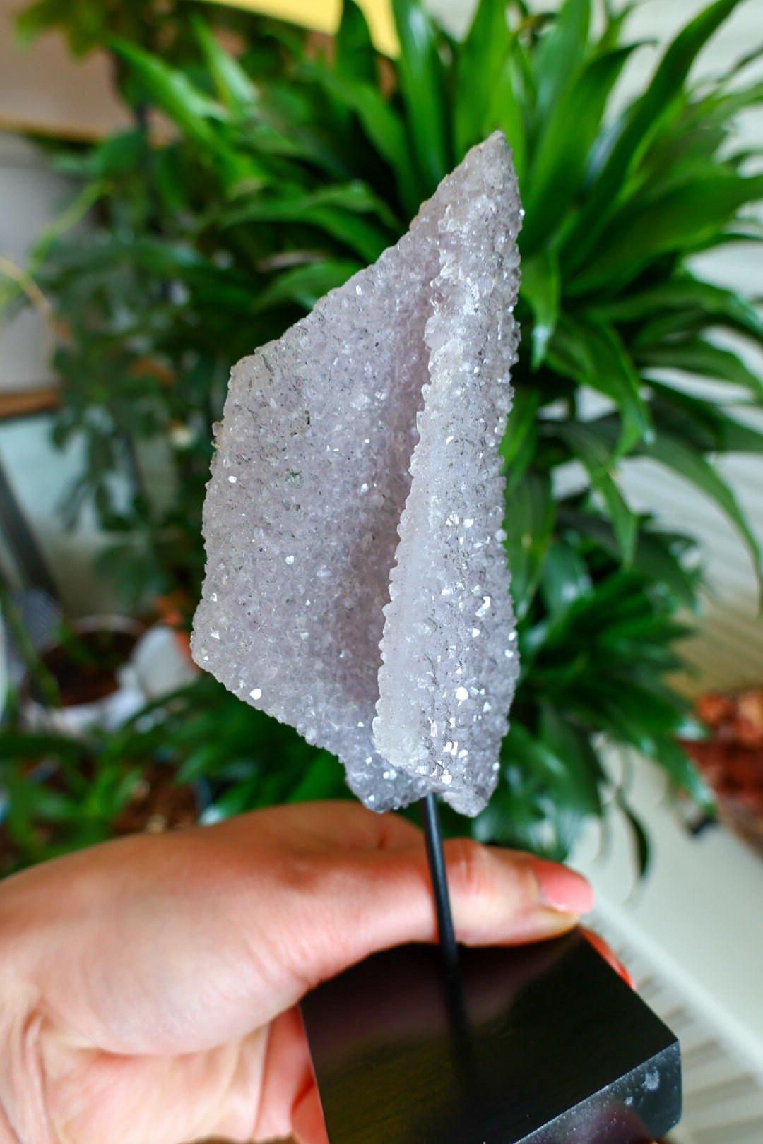 Flower Amethist op standaard by KEY LIME STORE