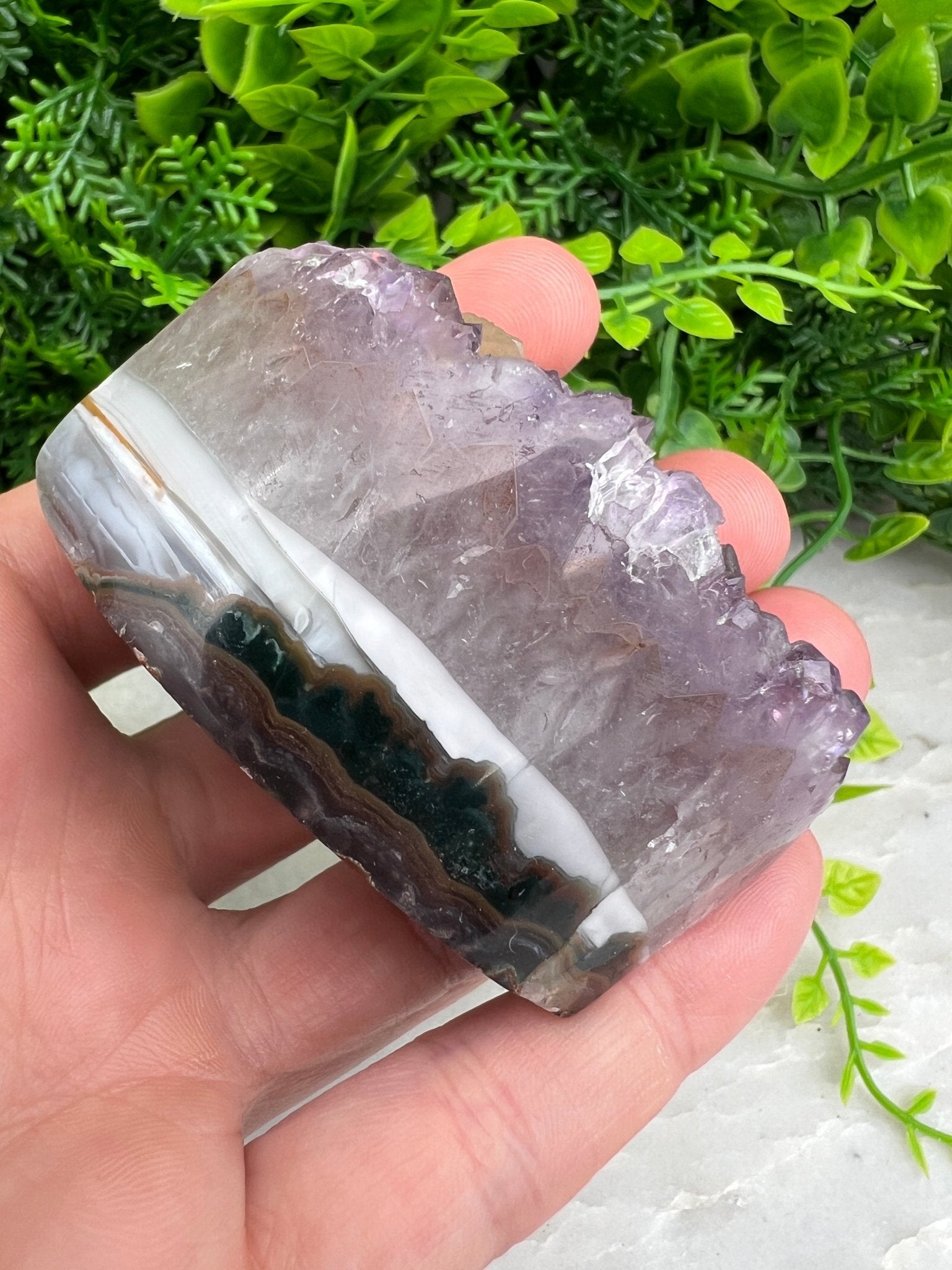 Amethyst, elliptisch (6 cm) von KEY LIME STORE