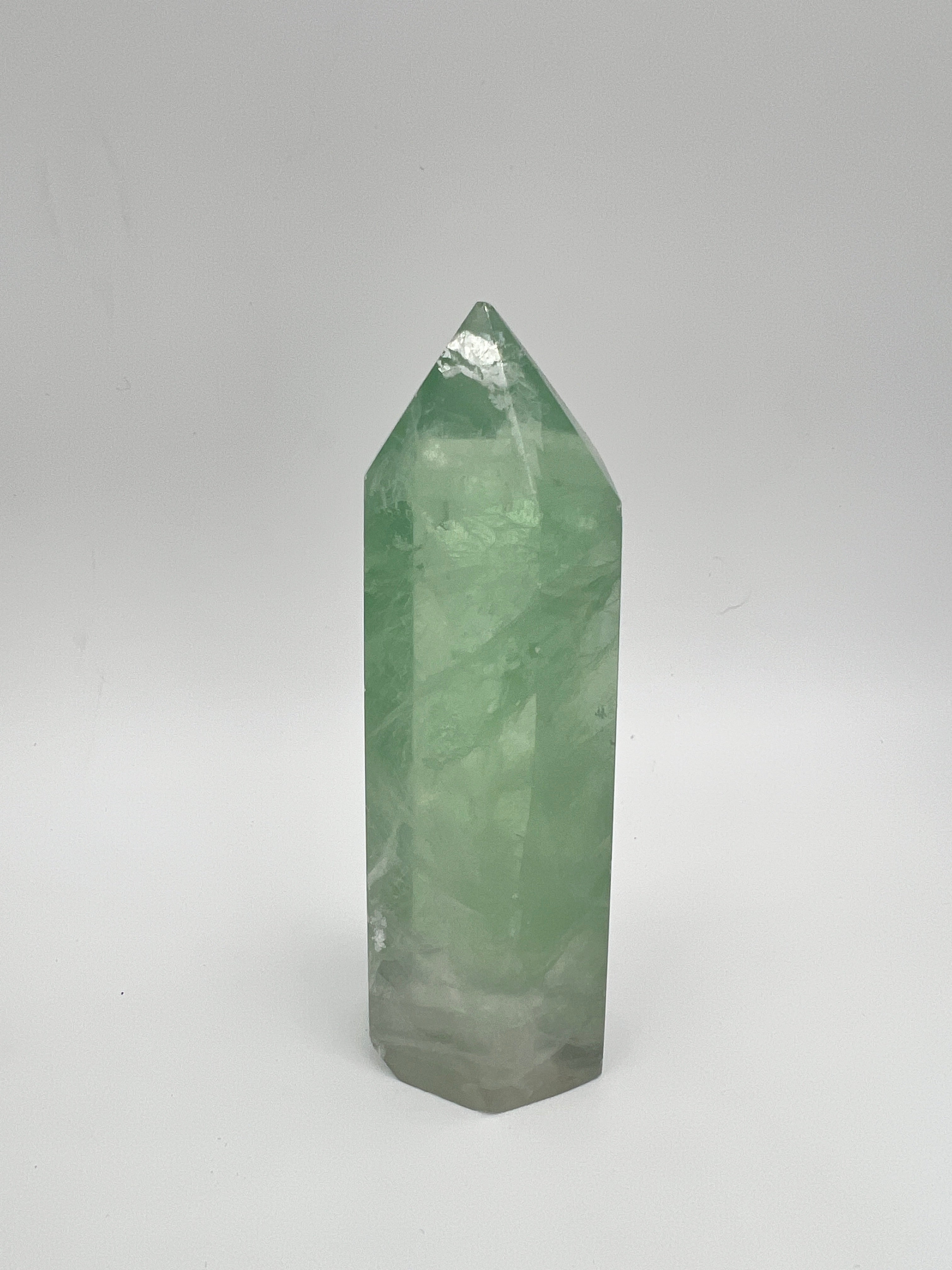 Groene fluoriet toren 0.258 kg