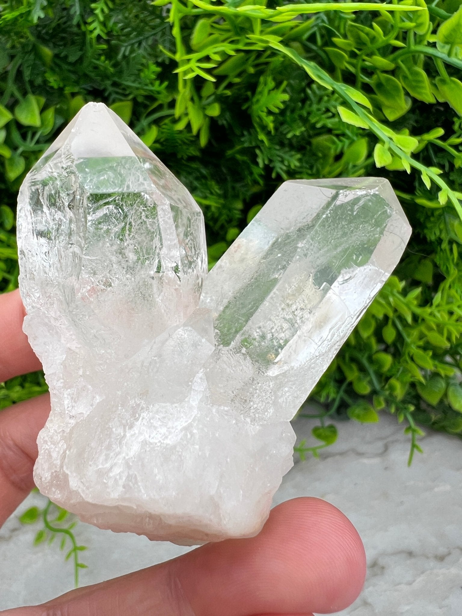 Bergkristal cluster (7 cm) by KEY LIME STORE
